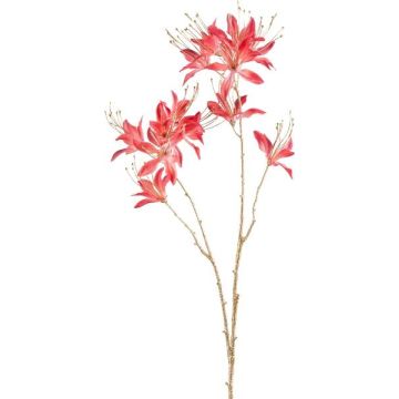 Konstgjord gren trädgårdsamaryllis FRIHEL, laxfärgad, 80cm Konstgjord gren trädgårdsamaryllis FRIHEL, laxfärgad, 80cm