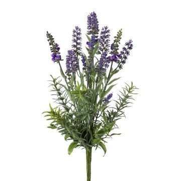 Konstgjord lavendelblomma BLIMOR, på pinne, buskig, violett, 35cm Konstgjord lavendelblomma BLIMOR, på pinne, buskig, violett, 35cm