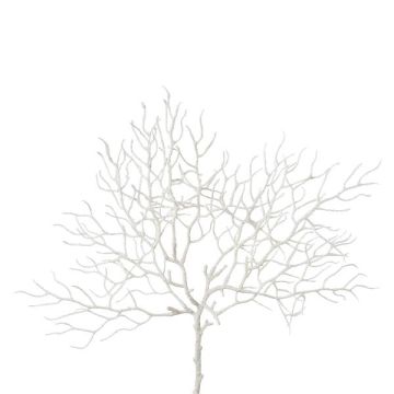 Konstgjord gren Gorgonie STRAVO, vit, 45cm