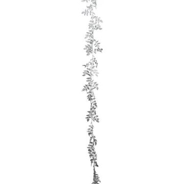 Konstgjord girland Smilax ROVIER, metallic-silver, 165cm Konstgjord girland Smilax ROVIER, metallic-silver, 165cm