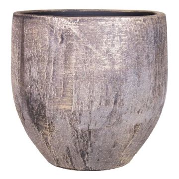 Keramisk blomkruka AETIOS, färgövergång, guldbrun, 34cm, Ø34cm Keramisk blomkruka AETIOS, färgövergång, guldbrun, 34cm, Ø34cm