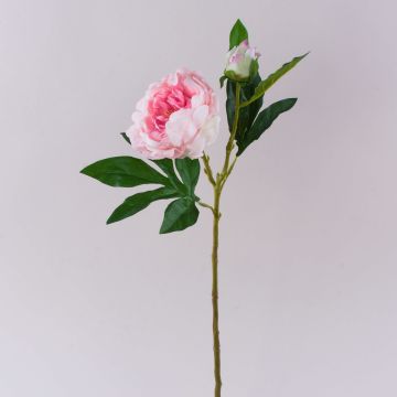 Konstgjord pion FYRFAR, öppen, rosa, 60cm Konstgjord pion FYRFAR, öppen, rosa, 60cm