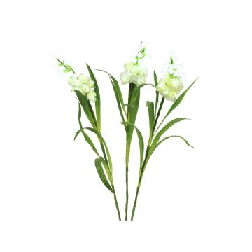 Konstgjord riddarsporre AKSINJA, 3 stycken, LED-lampor, vit, 85cm Konstgjord riddarsporre AKSINJA, 3 stycken, LED-lampor, vit, 85cm