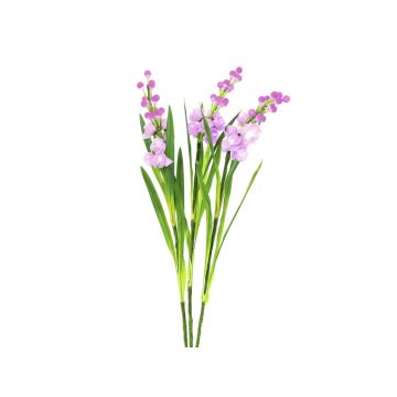 Konstgjord riddarsporre AKSINJA, 3 stycken, LED-belysning, rosa, 85cm Konstgjord riddarsporre AKSINJA, 3 stycken, LED-belysning, rosa, 85cm