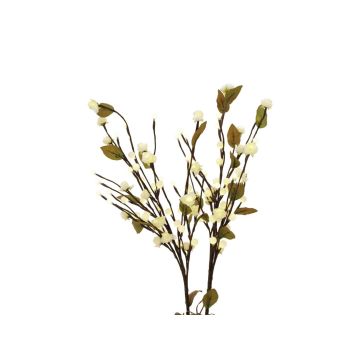 Konstgjord kameliagren LIDIJA, LED-lampor, vit, 50cm Konstgjord kameliagren LIDIJA, LED-lampor, vit, 50cm