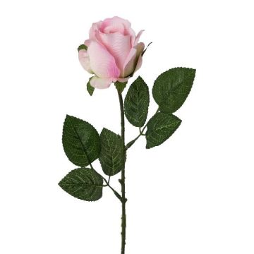 Konstgjord ros KRALVE, rosa-krämfärgad, 65cm, Ø5cm
