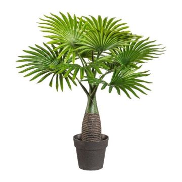Konstgjord palm Livistona GISEL i dekorativ kruka, 45cm Konstgjord palm Livistona GISEL i dekorativ kruka, 45cm