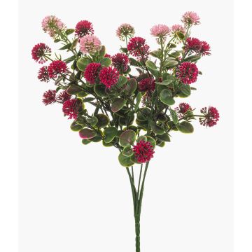Konstgjord prästkrage ROWLES på stativ, crossdoor, rosa-cerise, 35cm