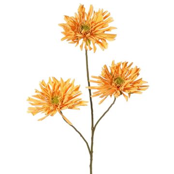Konstgjord gren, krysantemum LASDIM, ockragul, 75cm, Ø11cm Konstgjord gren, krysantemum LASDIM, ockragul, 75cm, Ø11cm