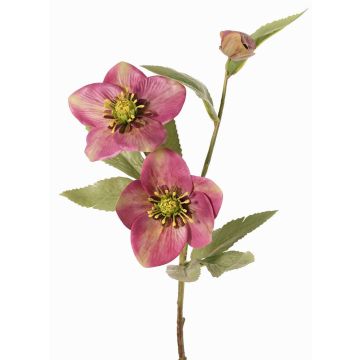 Konstgjord gren av julros SUNMYN, mauve, 55cm, Ø8-10cm Konstgjord gren av julros SUNMYN, mauve, 55cm, Ø8-10cm