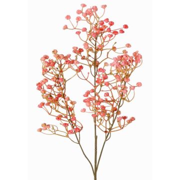 Konstgjord gren av slöjblomma MURMYN, rosa, 65cm