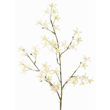 Konstgjord gren med stenbrytare PALSIMA med blommor, gul-vit, 75cm