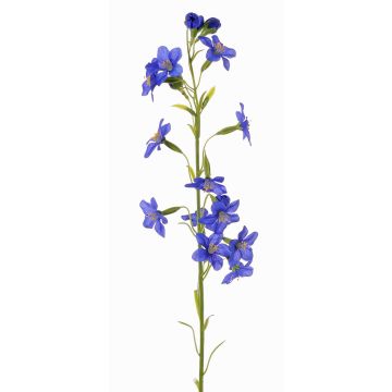 Konstblomma kransslinga NEKLINA, blå, 65cm