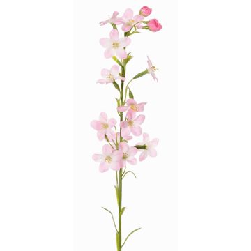 Konstblomma kransslinga NEKLINA, ljusrosa, 65cm