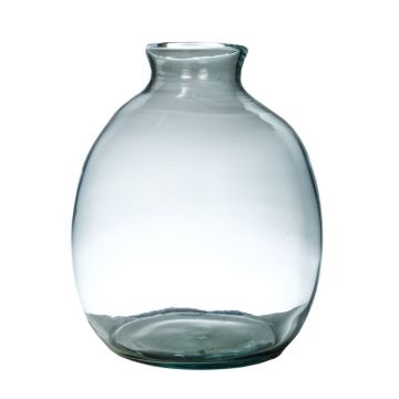 Flaskvas NERRASITA i glas, återvunnet, klart, 26,5cm, Ø23,5cm Flaskvas NERRASITA i glas, återvunnet, klart, 26,5cm, Ø23,5cm