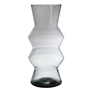 Blomvas ERCELINA i glas, återvunnet, klart, 27cm, Ø13cm Blomvas ERCELINA i glas, återvunnet, klart, 27cm, Ø13cm