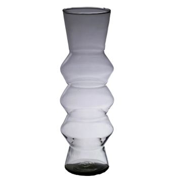 Glasvas ERCELINA, återvunnen, klar, 36cm, Ø13cm Glasvas ERCELINA, återvunnen, klar, 36cm, Ø13cm