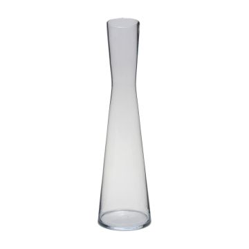 Smal golvvase SYRMA i glas, transparent, 60cm, Ø14,5cm