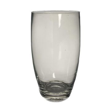 Rund glasvas HENRY, klar, 22cm, Ø12cm Rund glasvas HENRY, klar, 22cm, Ø12cm