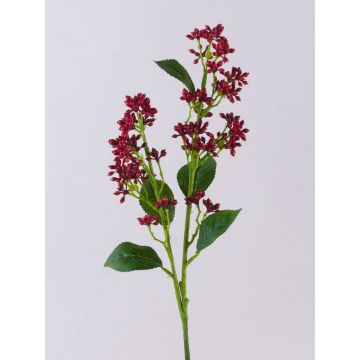 Konstgjord snöbollsgren LABIBA med knoppar, röd, 60cm, Ø2,5-5cm Konstgjord snöbollsgren LABIBA med knoppar, röd, 60cm, Ø2,5-5cm