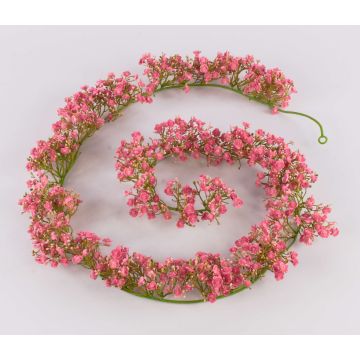 Girland av gipskruid, konstgjord, LITAGO, rosa-cerise, 180cm Girland av gipskruid, konstgjord, LITAGO, rosa-cerise, 180cm