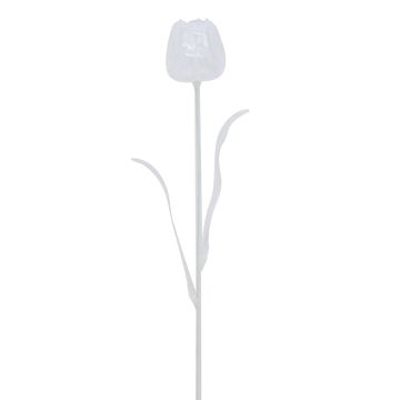 Plasttulpan ISHITA i glaslook, 12 stycken, transparent, 60cm Plasttulpan ISHITA i glaslook, 12 stycken, transparent, 60cm