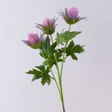 Konstgjord blomkvist, ädelkard ERKENHILDE, lila, 65cm Konstgjord blomkvist, ädelkard ERKENHILDE, lila, 65cm