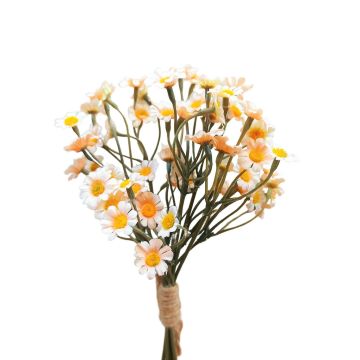 Konstblommor, bukett med små krysantemum WEMKE, ljusrosa-krämfärgad, 35cm, Ø13cm