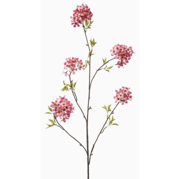 Konstgjord gren av prydnadskörsbär SLIRKO med blommor, mörkrosa, 115cm Konstgjord gren av prydnadskörsbär SLIRKO med blommor, mörkrosa, 115cm
