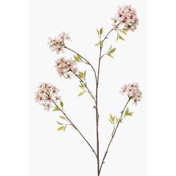Konstgjord gren av prydnadskörsbär SLIRKO med blommor, ljusrosa, 115cm Konstgjord gren av prydnadskörsbär SLIRKO med blommor, ljusrosa, 115cm