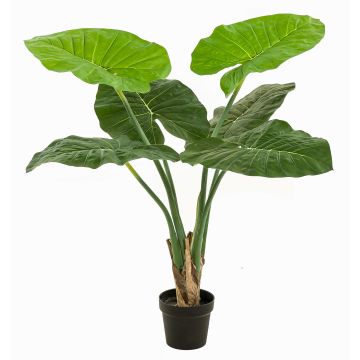 Konstväxt Alocasia Calidora NICAS, dekorativ kruka, grön, 90cm Konstväxt Alocasia Calidora NICAS, dekorativ kruka, grön, 90cm