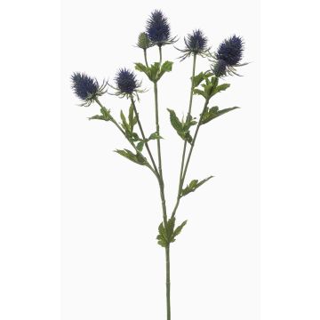Konstgjord gren av edeldistel JESSAMINE, blå, 70cm, Ø2-4cm Konstgjord gren av edeldistel JESSAMINE, blå, 70cm, Ø2-4cm