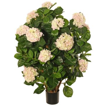 Konstgjord hortensia PINDO, rosa-krämfärgad, 95cm Konstgjord hortensia PINDO, rosa-krämfärgad, 95cm