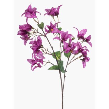 Dekorativ kvist Bougainvillea MOWLER med blommor, lila, 70cm Dekorativ kvist Bougainvillea MOWLER med blommor, lila, 70cm