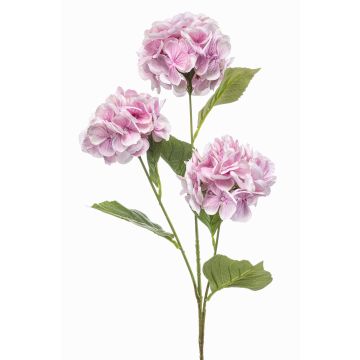 Konstgjord hortensia-gren GRACELYN, rosa, 75cm