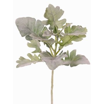 Konstgjord kvist vitfiltig gråklöver MARDUAN, Eco Collection, grön, 50cm