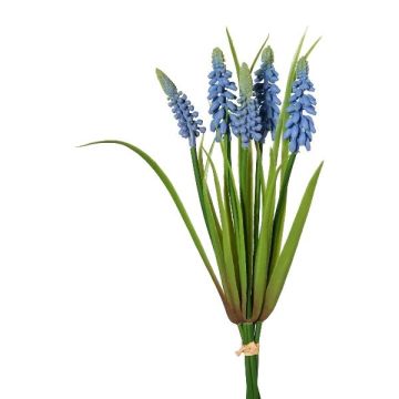 Konstgjord druvhyacintbukett NERIALY, blå, 30cm Konstgjord druvhyacintbukett NERIALY, blå, 30cm