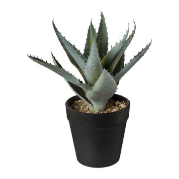 Konstgjord suckulent Aloe Vera BLORN i dekorativ kruka, grön, 20cm Konstgjord suckulent Aloe Vera BLORN i dekorativ kruka, grön, 20cm