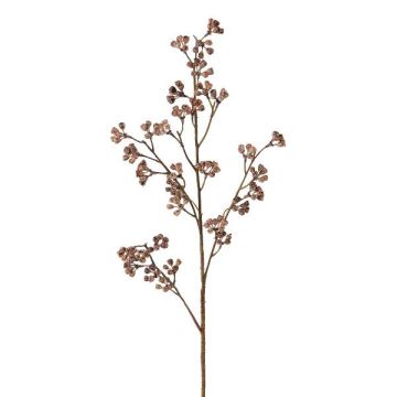 Dekorativ kvist av eukalyptus FRULIN med frukter, mörkrosa, 80cm Dekorativ kvist av eukalyptus FRULIN med frukter, mörkrosa, 80cm