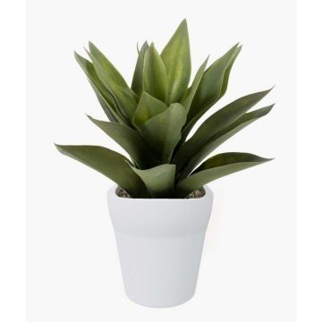 Konstgjord suckulent drake-agave DESIREE i terrakottakruka, grön, 30cm, Ø25cm