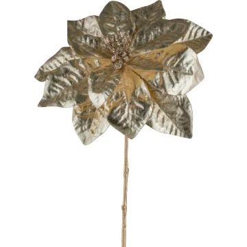 Konstblomma julstjärna MERVLON, champagne, 65cm Konstblomma julstjärna MERVLON, champagne, 65cm