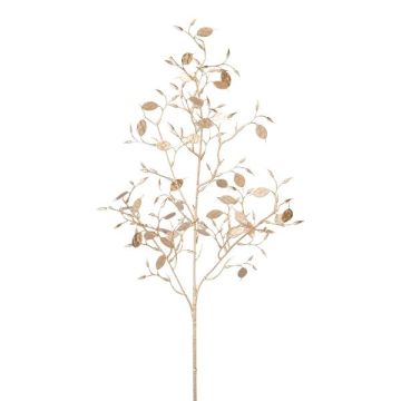 Konstgjord gren silverblad FRULTE, champagnefärgad, 75cm Konstgjord gren silverblad FRULTE, champagnefärgad, 75cm