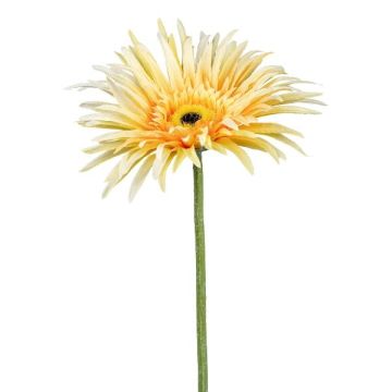 Dekorationsblomma Gerbera FELISY, gul, 65cm