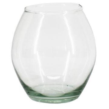 Glasvas CARADOC, klar, 12cm, Ø12cm