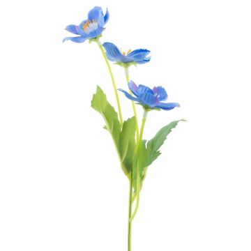 Textilblomma Bellis MORKI, blå, 25cm Textilblomma Bellis MORKI, blå, 25cm