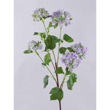 Dekorationsblomma snöboll SINDARA, lila-vit, 85cm Dekorationsblomma snöboll SINDARA, lila-vit, 85cm
