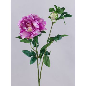 Konstgjord gren med pioner ZEXLIN, lila-rosa, 70cm Konstgjord gren med pioner ZEXLIN, lila-rosa, 70cm