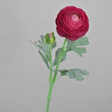 Konstgjord ranunkel CADISS, cerise, 50cm, Ø7,5cm Konstgjord ranunkel CADISS, cerise, 50cm, Ø7,5cm