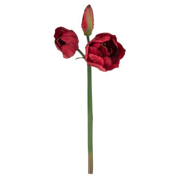 Konstgjord amaryllis GRELTA, röd, 80cm Konstgjord amaryllis GRELTA, röd, 80cm