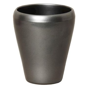 Orkidévas NAZARABAD, keramik, antracit, 17cm, Ø14cm Orkidévas NAZARABAD, keramik, antracit, 17cm, Ø14cm